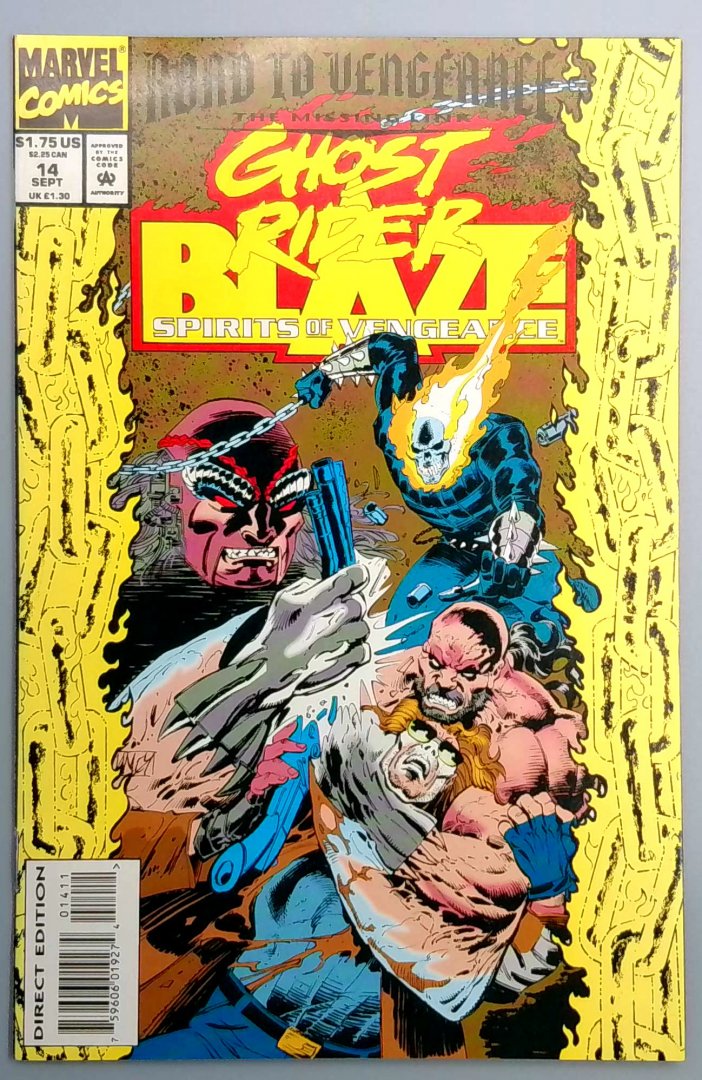 Ghost Rider - Spirits of Vengeance #14 VF/NM Marvel 1994