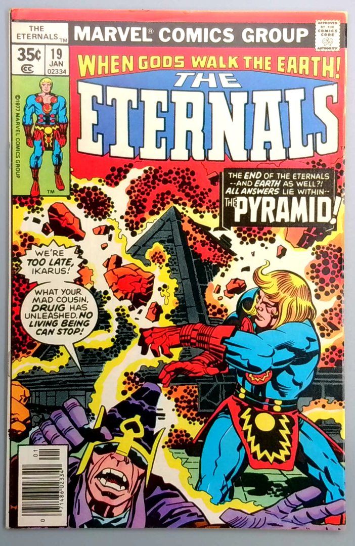 Eternals #19 FN+ Final Issue Marvel 1978