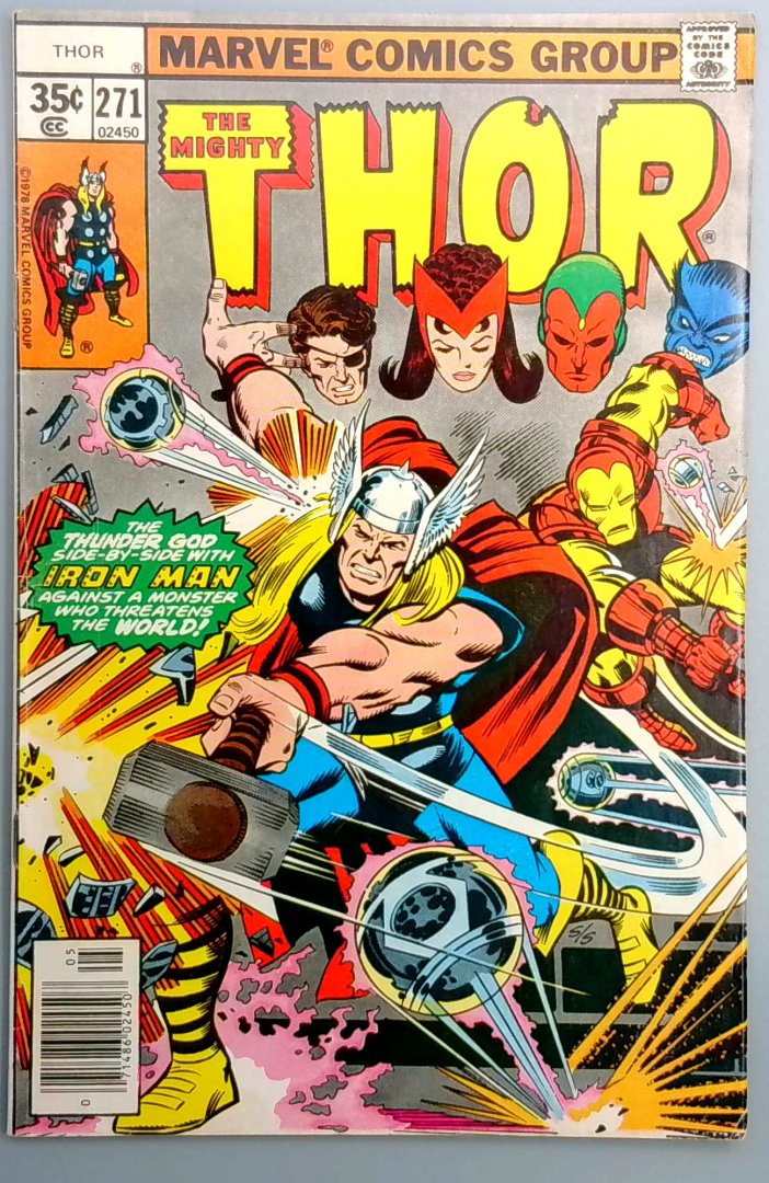 Thor #271 VF- Marvel 1978