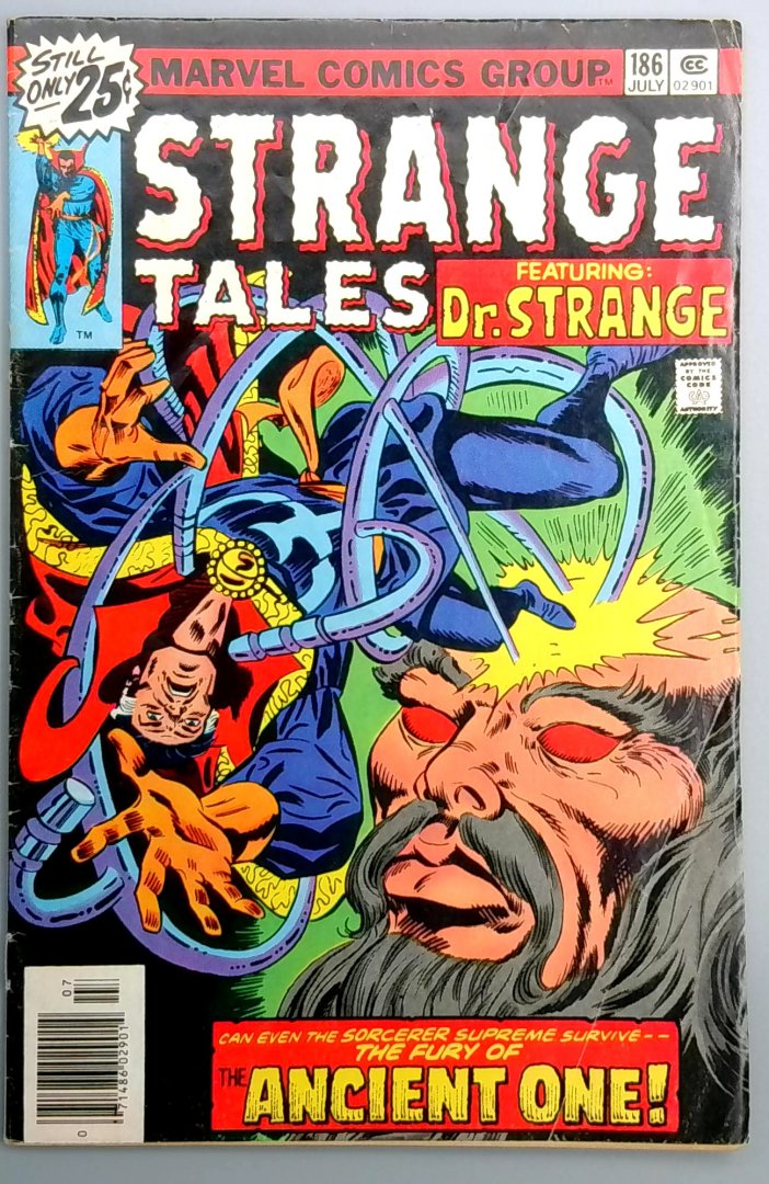 Strange Tales #186 VG Marvel 1976