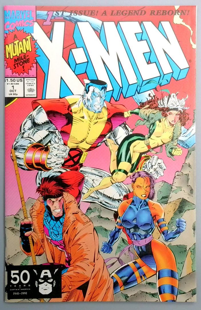 X-Men #1 NM Gambit Cover Marvel 1991