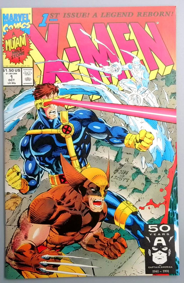 X-Men #1 NM Omega Red Cameo Marvel 1991