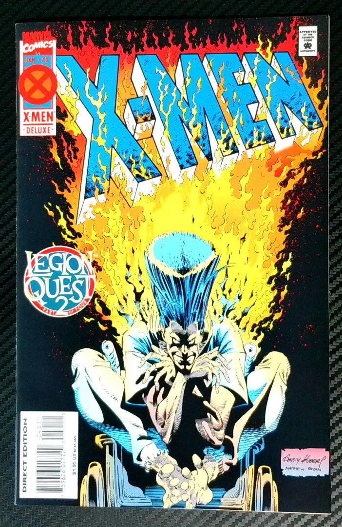 X-Men #40 Deluxe Edition Nm Marvel 1995