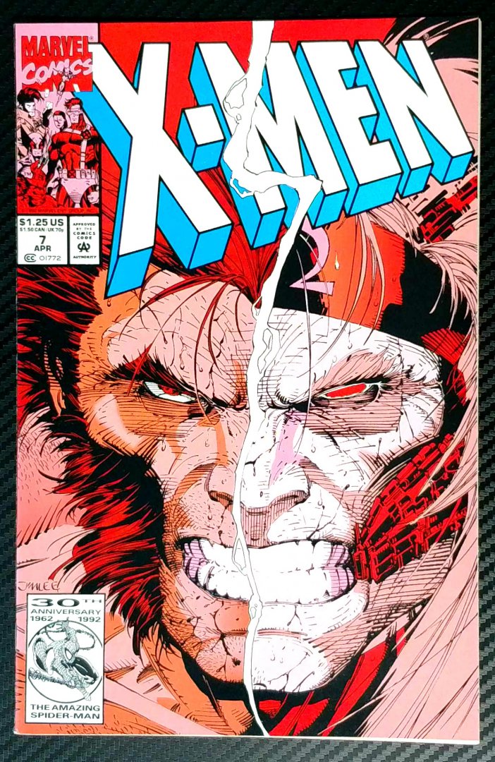 X-Men #7 NM- Marvel 1992