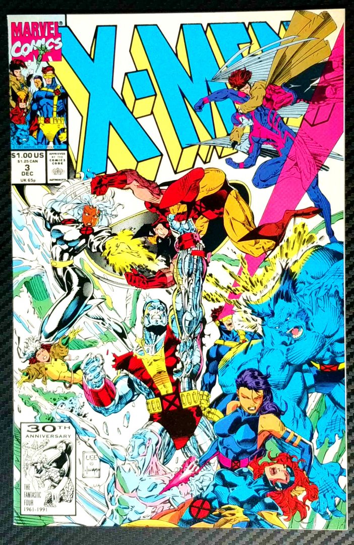 X-Men #3 NM Marvel 1991