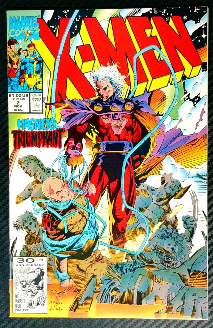 X-Men #2 Direct Edition Marvel 1991