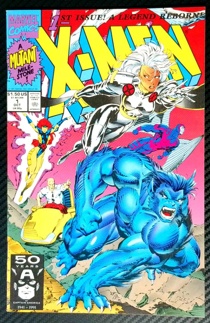X-Men #1 Marvel 1991 Beast Storm