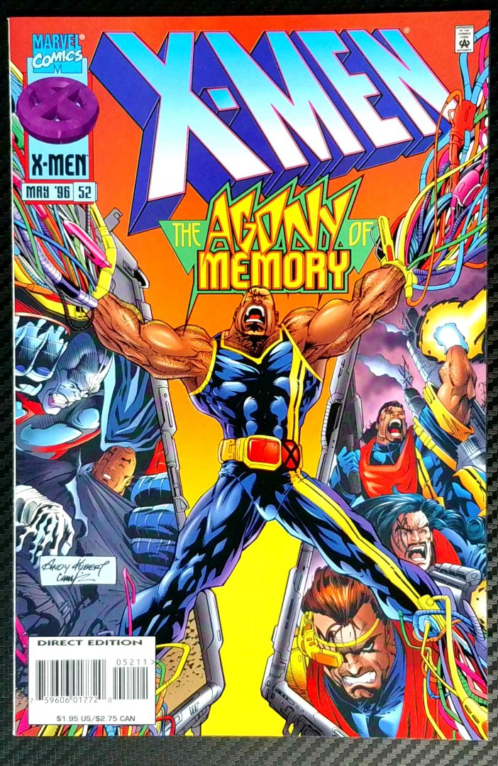 X-Men #52 NM Cameo Appearance of Bastion Marvel 1996
