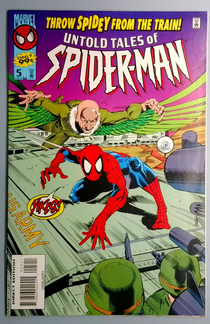 Untold Tales of Spider-Man #5 NM- Direct Edition Marvel 1996