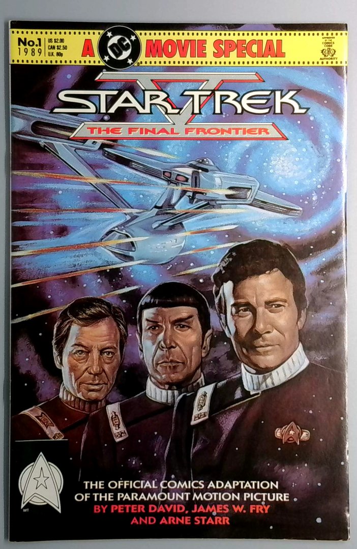 Star Trek: The Final Frontier - Movie Special 1 #1 NM DC 1989