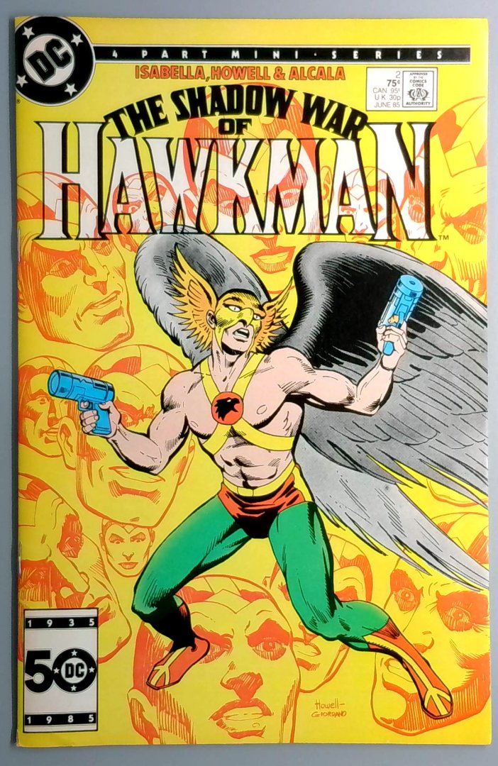 Shadow War of Hawkman #2 NM-  DC 1985