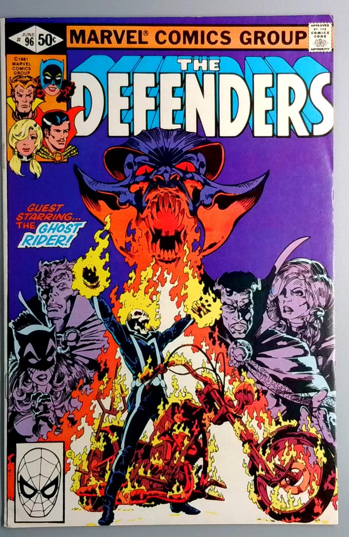 Defenders #96 1st Appearance of Asmodeus Jones MARVEL 1981