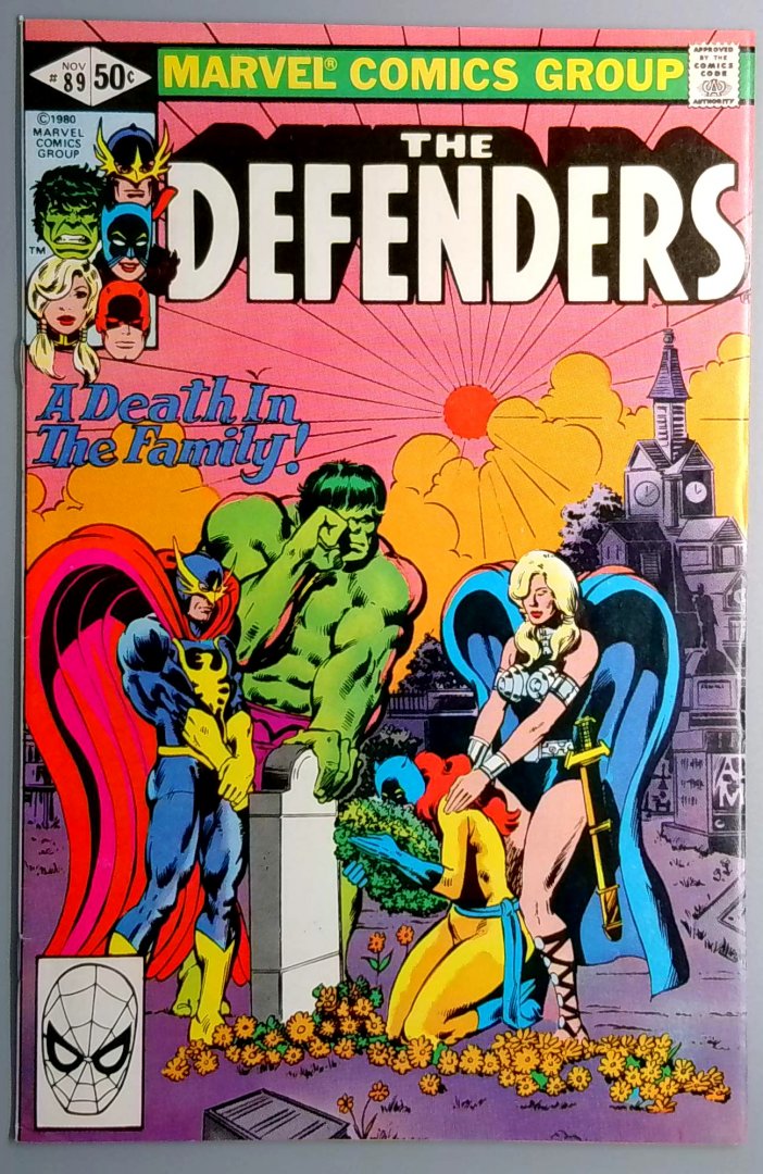 Defenders #89 Daredevil Marvel 1980
