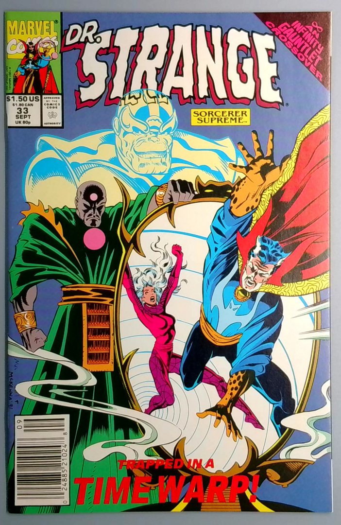 Doctor Strange, Sorcerer Supreme #33 VF/NM Newsstand Edition Marvel 1991