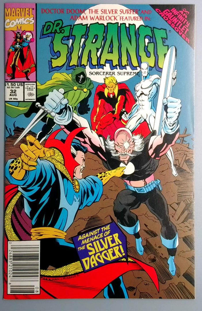 Doctor Strange, Sorcerer Supreme #32 VF 1st Appearance of Nox Newsstand MARVEL 1991
