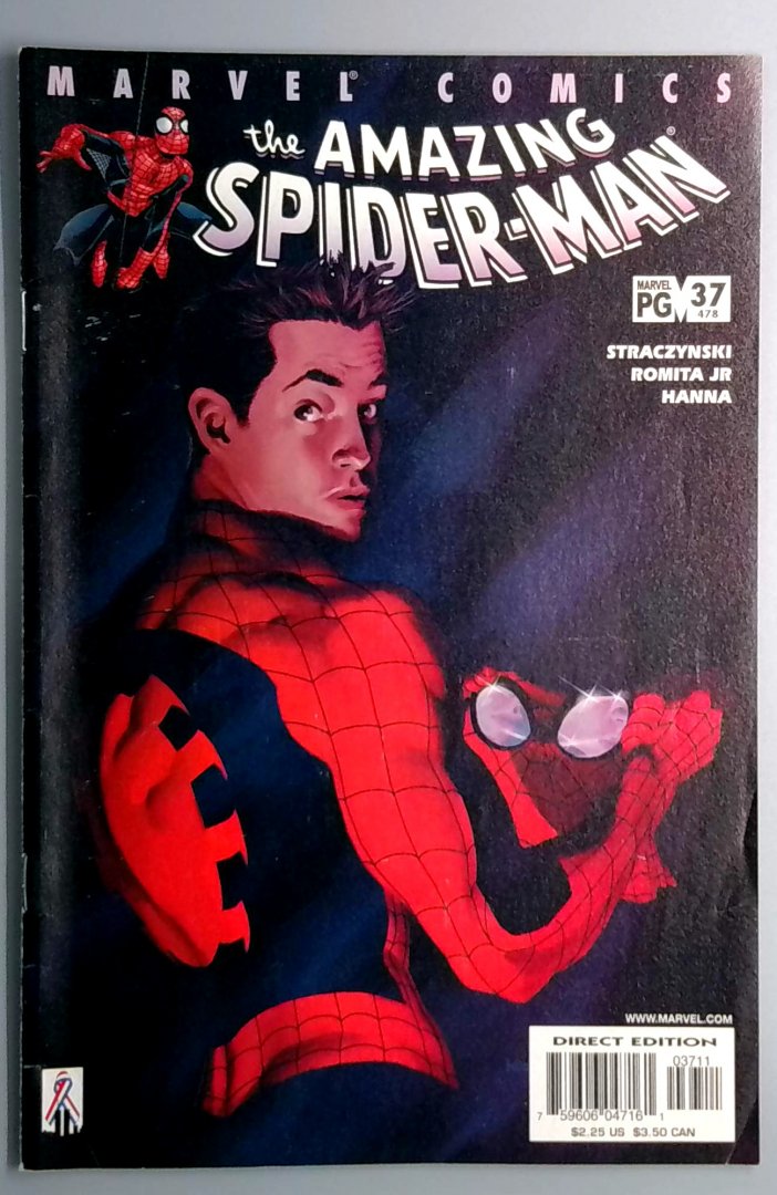 Amazing Spider-Man #37 Dual Numbered #37 and #478 Direct Edition Marvel 2002