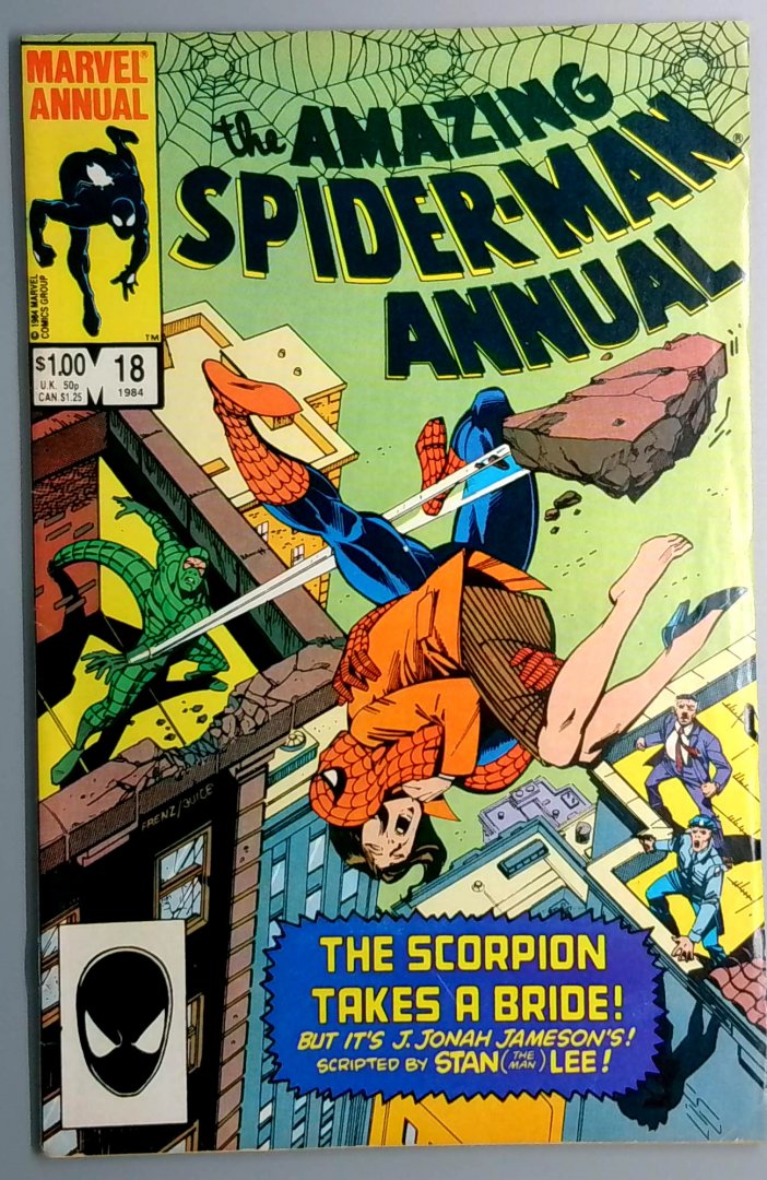 Amazing Spider-Man Annual #18 Scorpion Appearance Direct Edition Marvel 1984