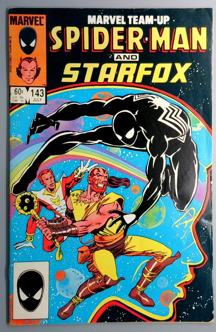 Marvel Team-Up #143 Starfox Direct Edition Marvel 1984
