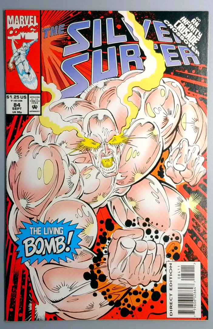 Silver Surfer #84 NM- Marvel 1993