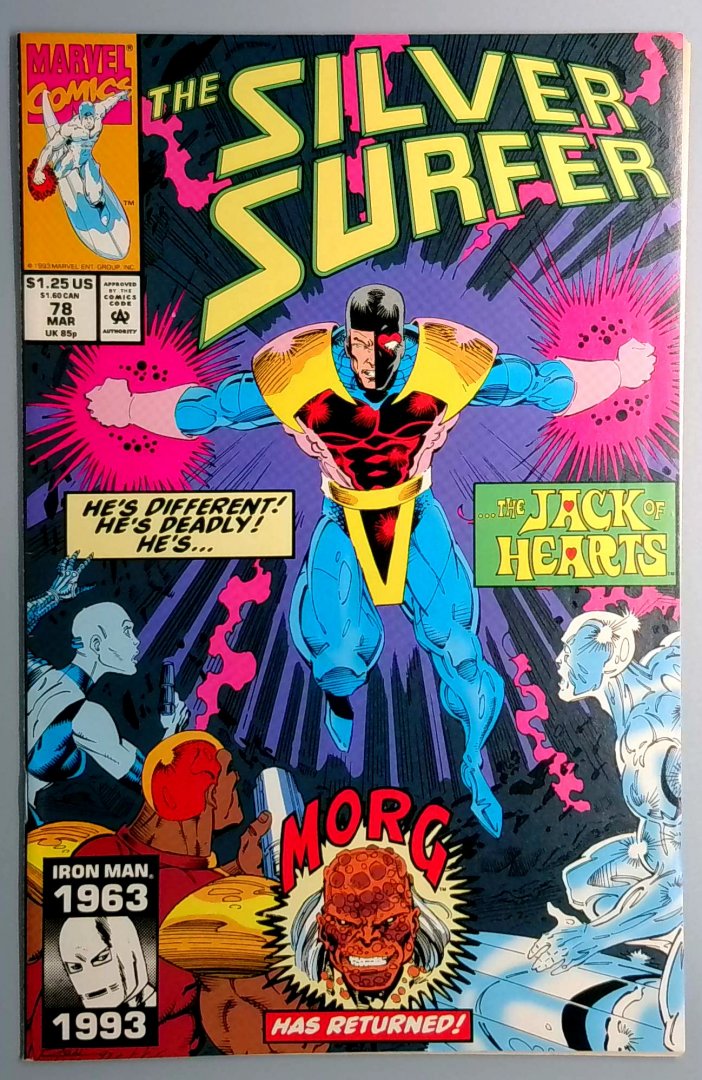 Silver Surfer #78 VF+ Marvel 1993