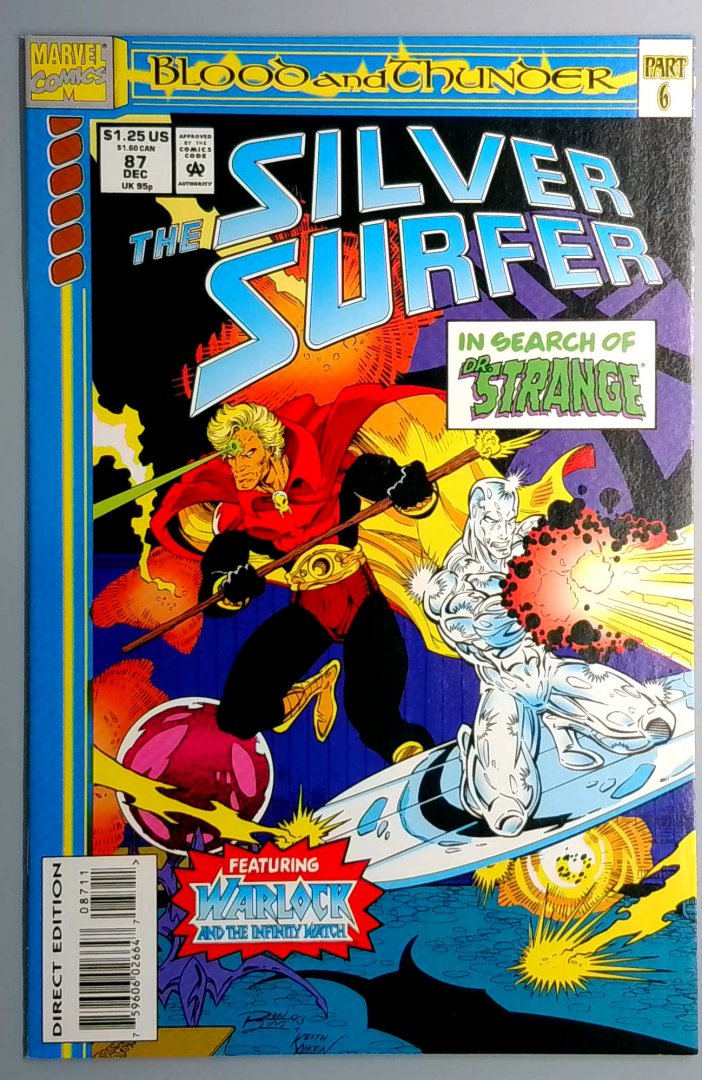 Silver Surfer #87 NM Marvel 1993