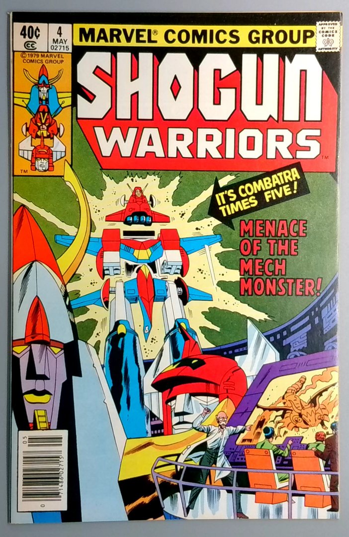 Shogun Warriors #4 VF/NM Direct Edition Marvel 1979