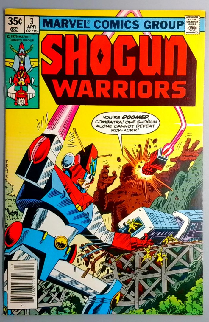 Shogun Warriors #3 VF/NM Marvel 1979