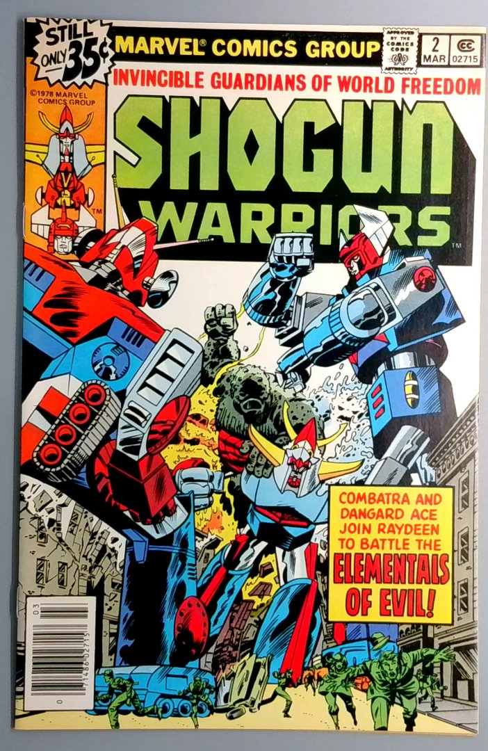 Shogun Warriors #2 VF/NM Marvel 1979