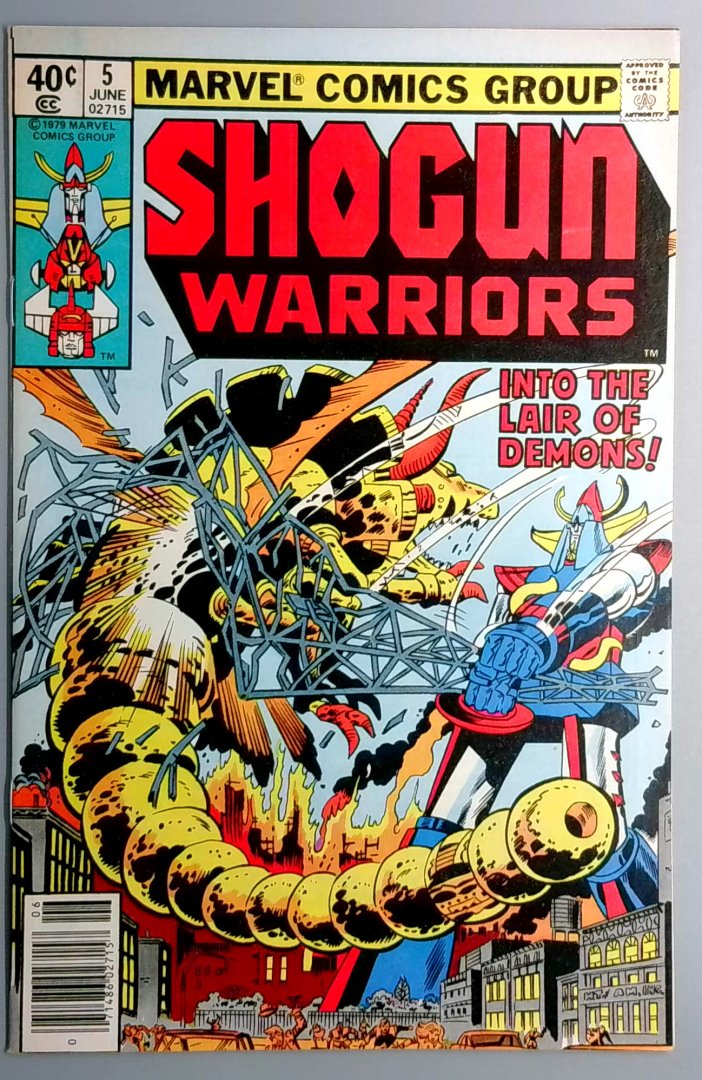 Shogun Warriors #5 NM Marvel 1979