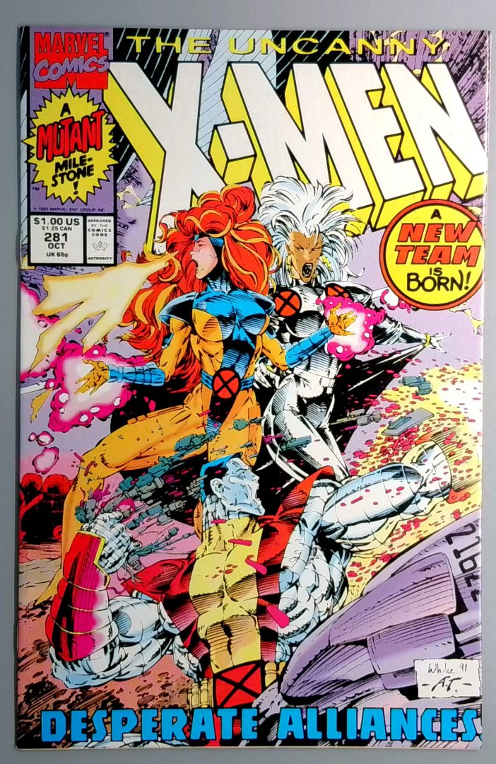 Uncanny X-Men #281 NM 1st Appearance of Trevor Fitzroy Marvel 1991