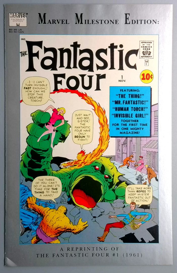 Fantastic Four #1 - Marvel Milestone Edition - Comic Book - Reprint