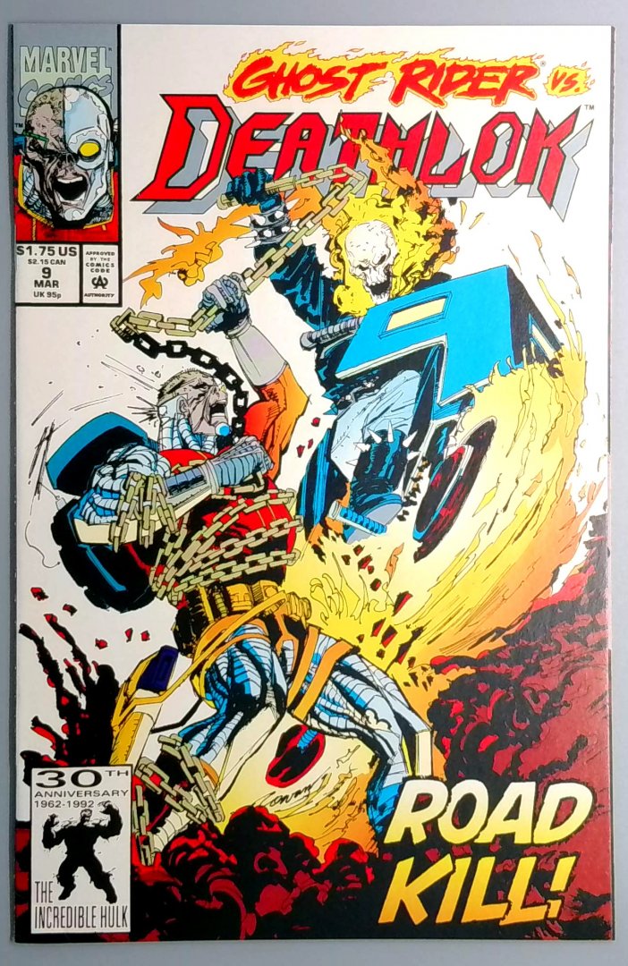 Deathlok #9 VF+ Marvel 1992