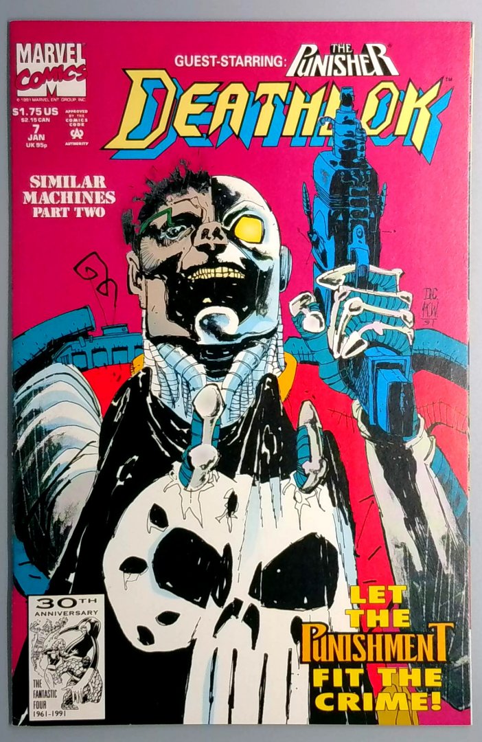Deathlok #7 NM Marvel 1992