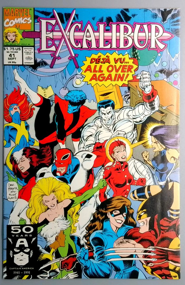 Excalibur #41 VF+ Marvel 1991