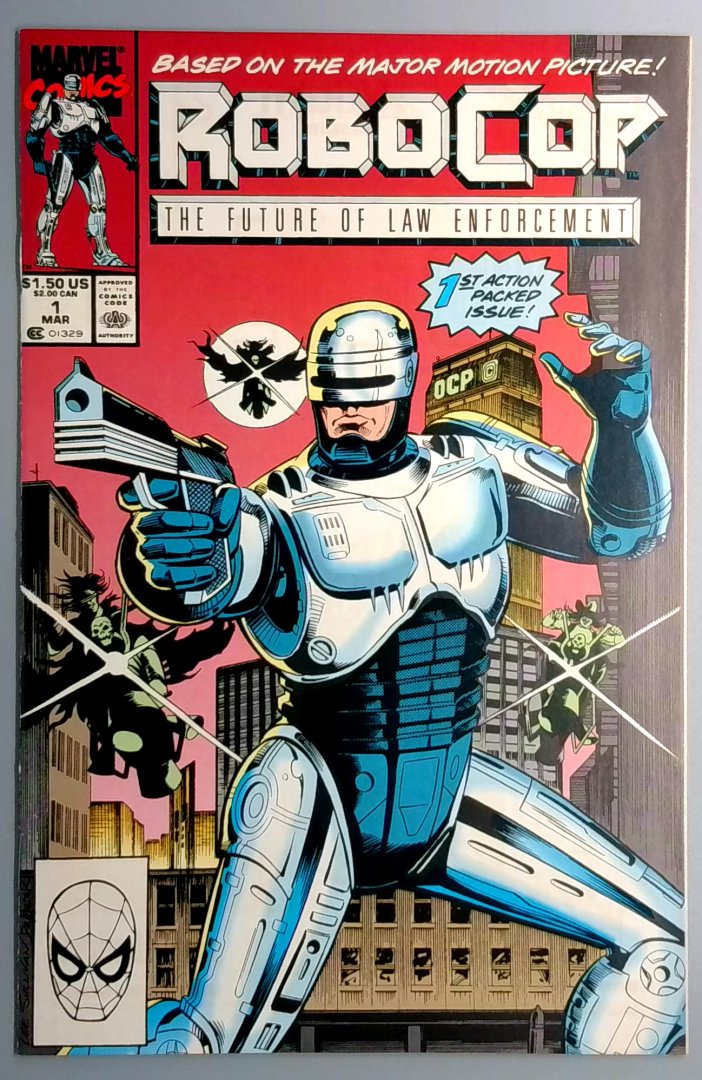 Robocop #1 NM Marvel Comics 1990