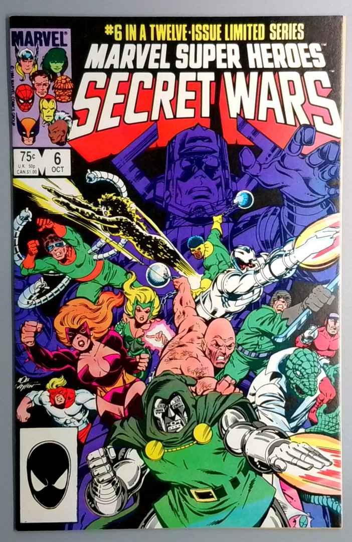 Marvel Super-Heroes: Secret Wars #6 NM- MARVEL 1984