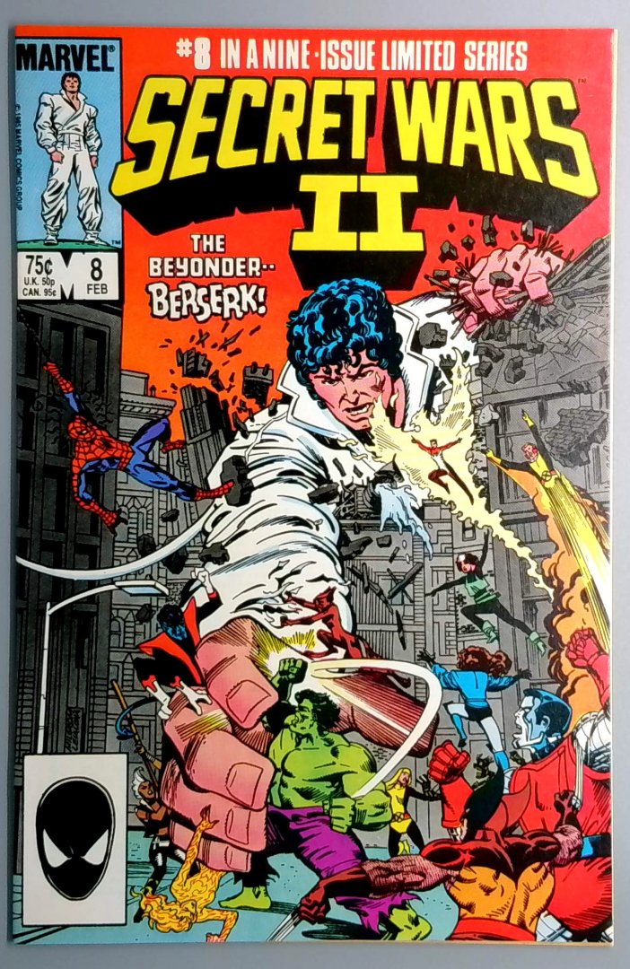 Secret Wars II #8 NM Marvel 1986