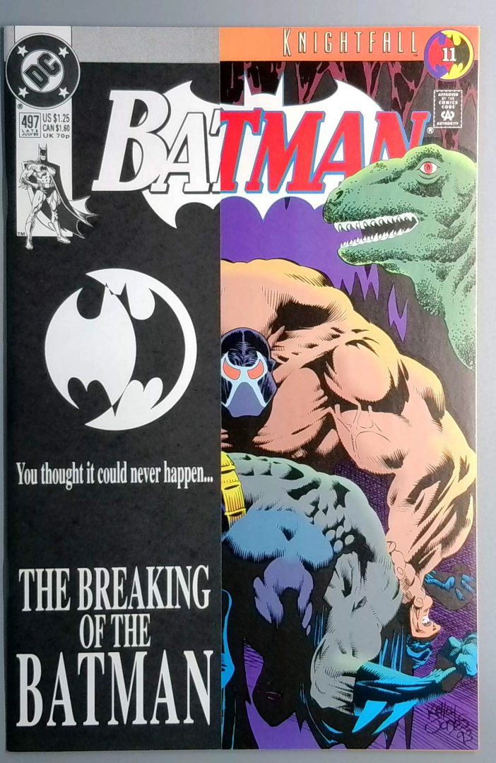 Batman #497 NM Knightfall Part 11 DC 1993