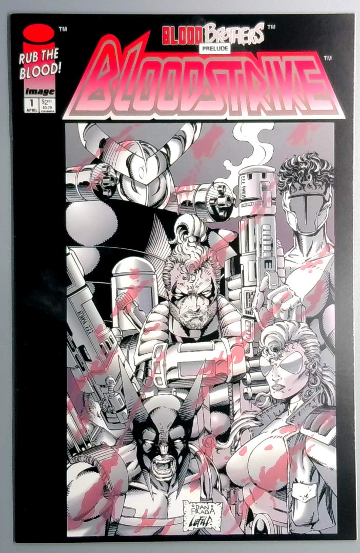 Bloodstrike #1 NM- First Bloodstrike Image 1993