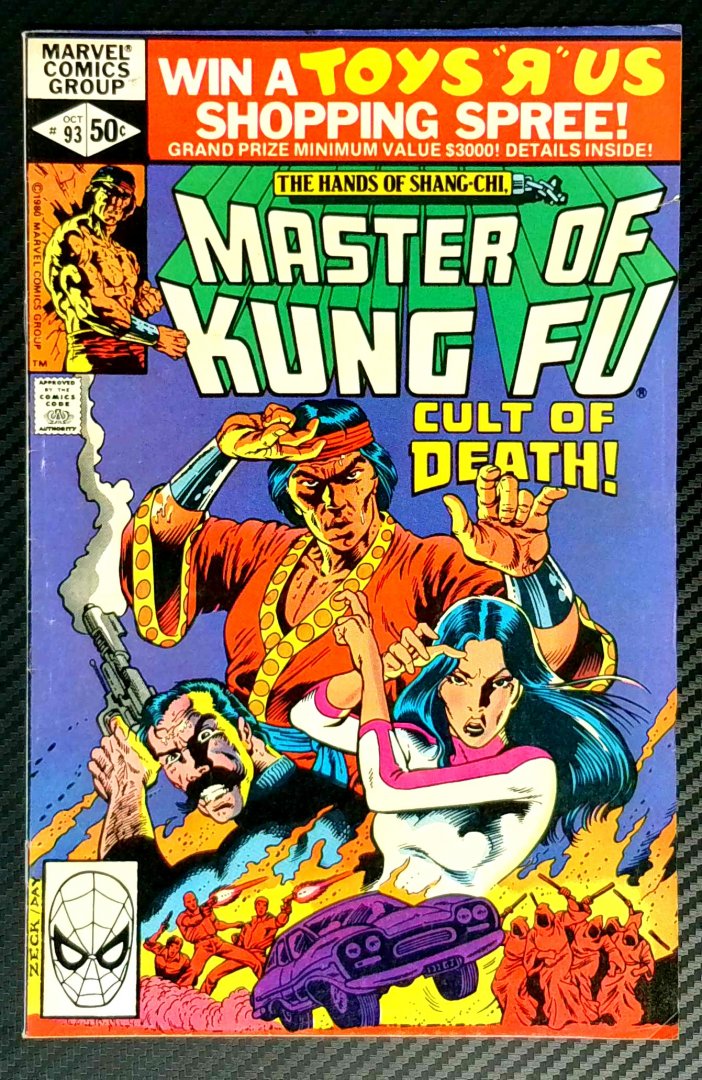 Master of Kung Fu #93 Direct Edition Marvel 1980