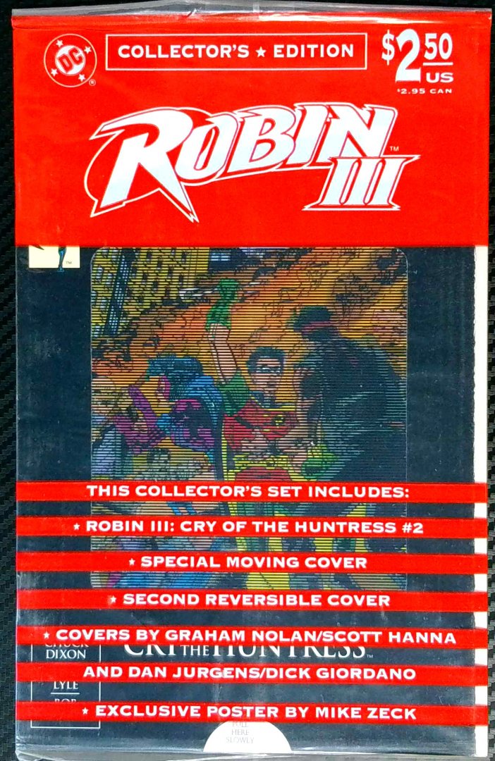 Robin Iii: Cry of the Huntress #2d Alternate Movement Enchanced Cover DC 1993