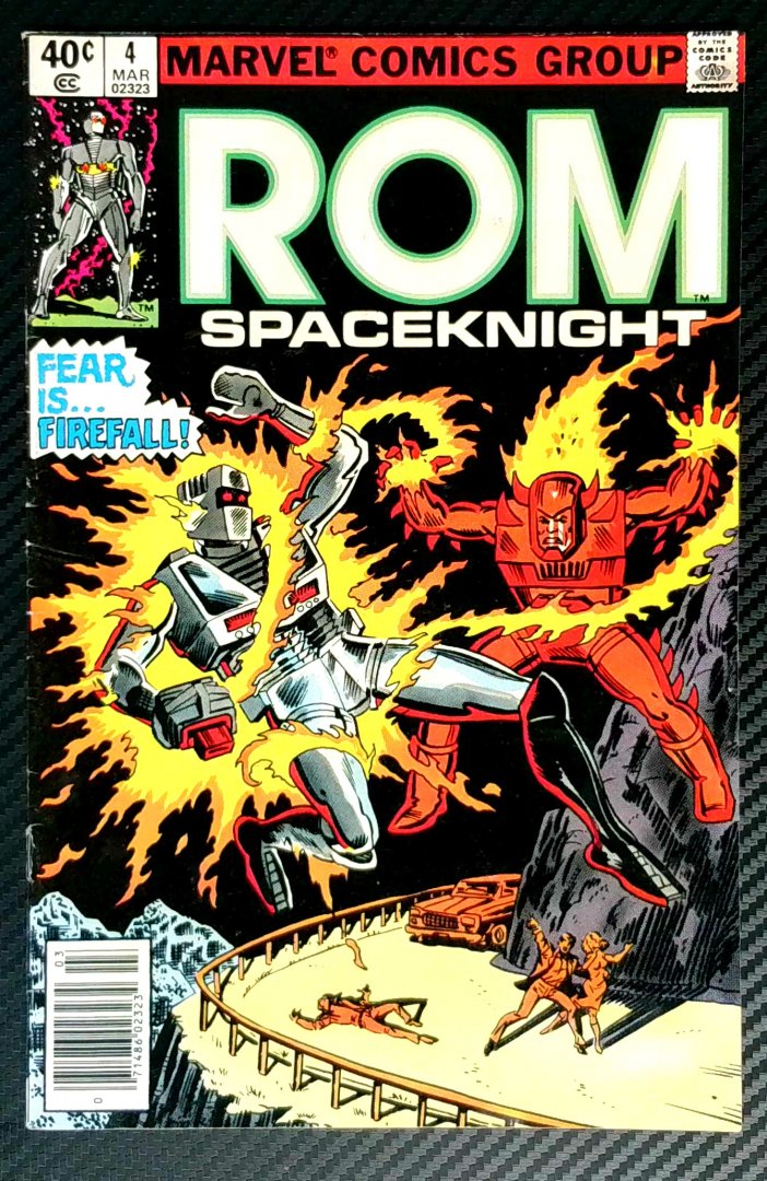 Rom #4b Newsstand Edition Marvel 1980