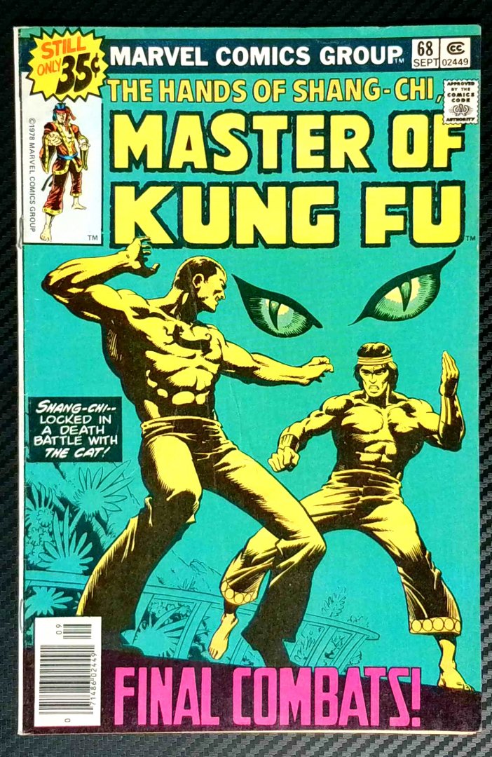Master of Kung Fu #68 Marvel 1978