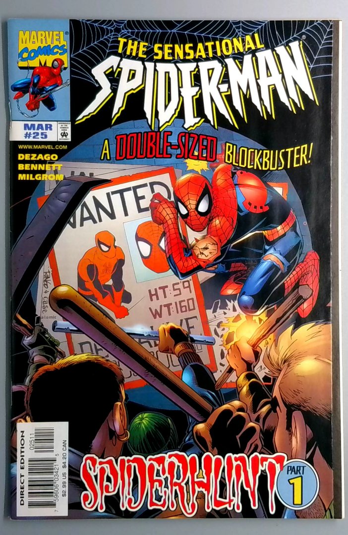 Sensational Spider-Man #25 NM- MARVEL 2000