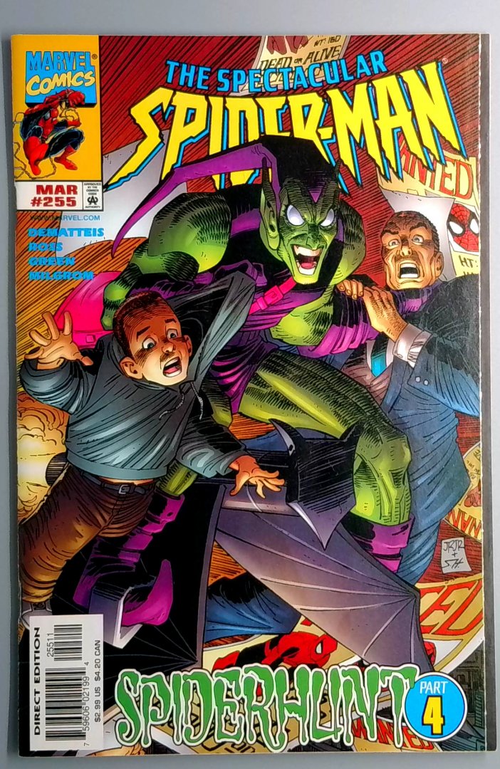 Spectacular Spider-Man #255 NM Marvel 1998