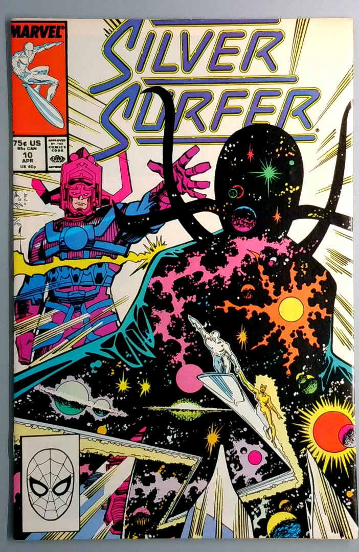 Silver Surfer #10 NM- Marvel 1988