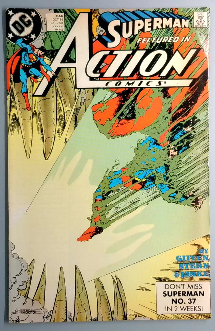 Action Comics #646 VF DC 1989