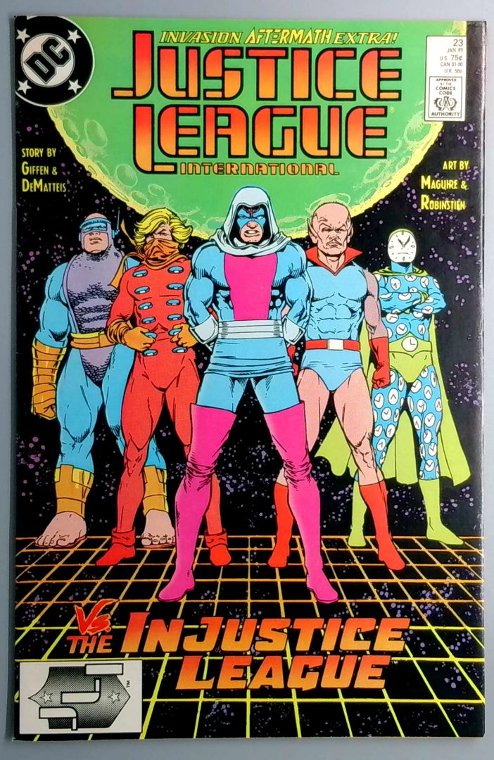 Justice League International #23 VF/NM DC 1989
