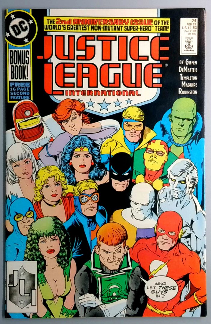 Justice League International #24 VF/NM DC 1989