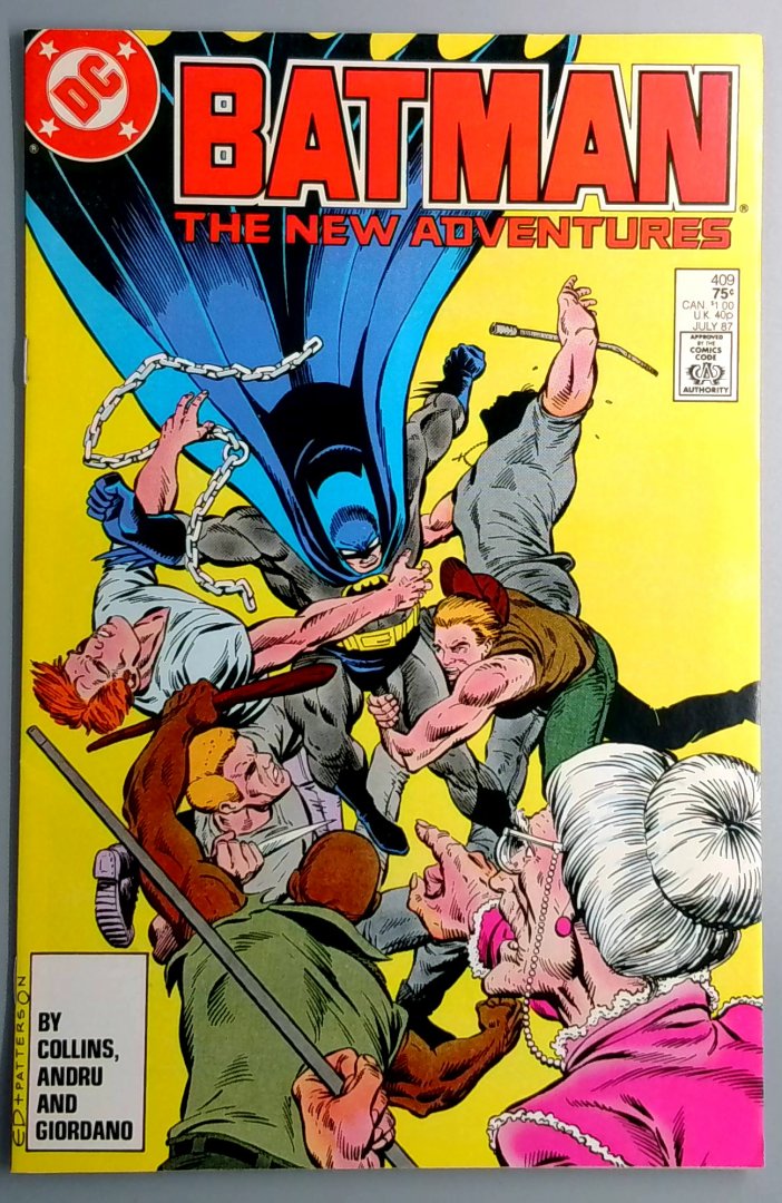 Batman #409 Direct Edition DC 1987